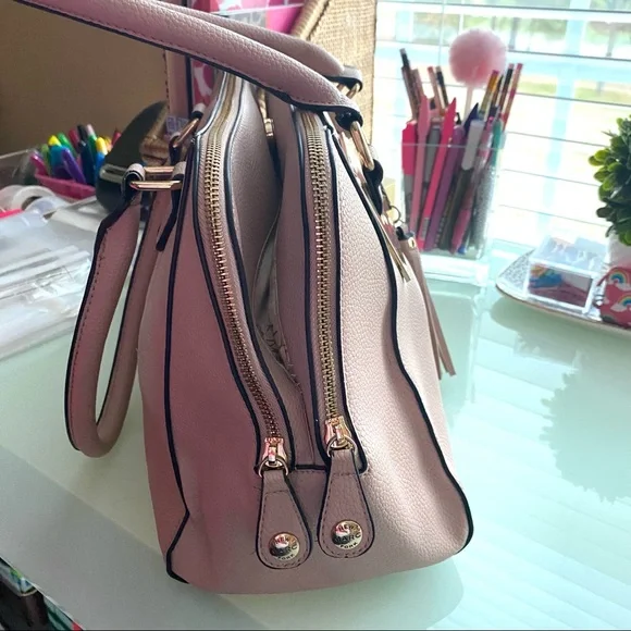 Marc New York | Andrew Marc Blush Pink Union Satchel - Picture 7 of 7